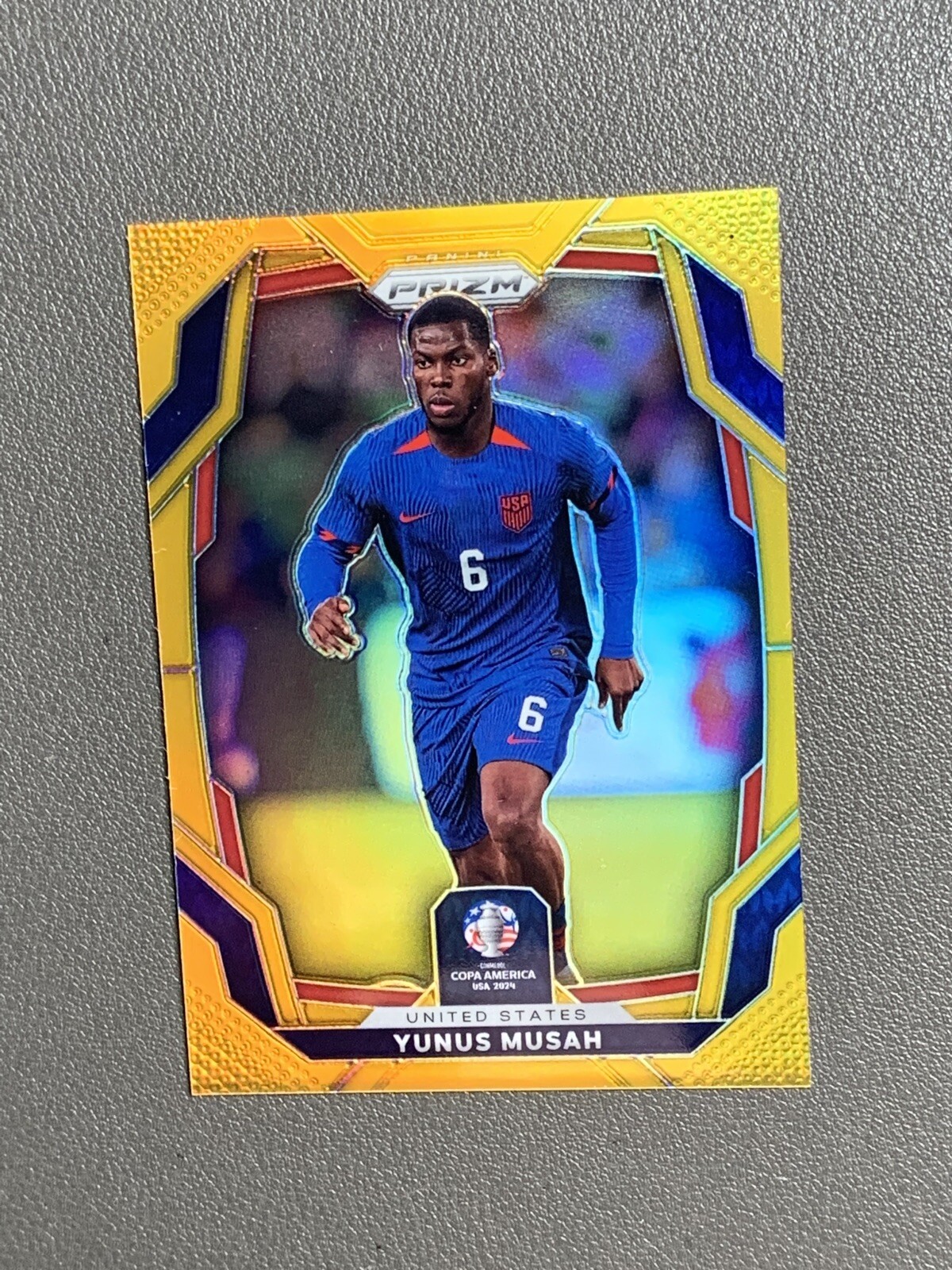 2024 PRIZM COPA AMERICA YUNUS MUSAH Gold /10 USMNT