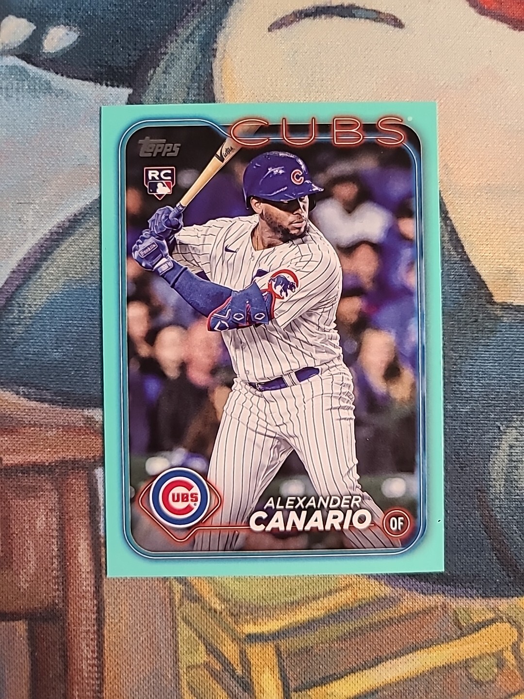 2024 Topps Series 2 - Aqua #452 Alexander Canario (RC)