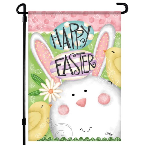 Ostern Garten Flagge - 12,5 x 18 Zoll Ostern Hinterhof Dekorationen, saisonal gut... - Bild 1 von 5