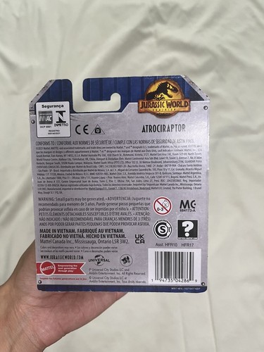 Jurassic World Dominion, Mattel, Pop Up White Raptor Ages 4 and Up - Picture 2 of 2