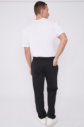 Ex M&S Mens Joggers Straight Jogging Bottoms Cotton Lounge Drawstring Pants - Picture 15 of 30