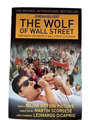 The Wolf of Wall Street by Belfort  Jordan Book The Cheap Fast £1 Post