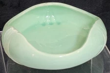 Pacific Pottery Artware Yellow Round Bowl Dish Ashtray 3033 6.5" Wide Mid 1930s