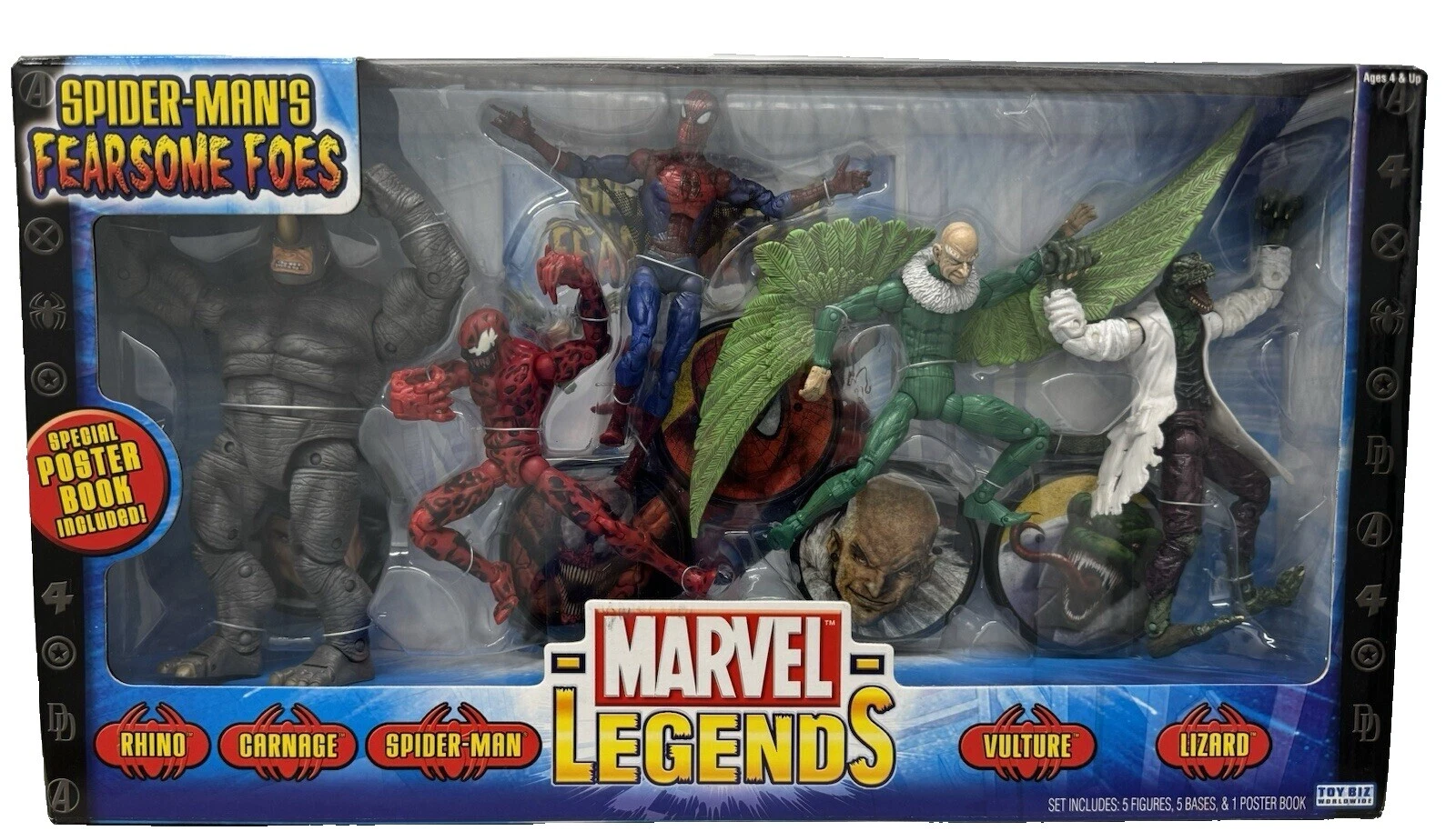 Boneco de ação de ação ToyBiz Carnificina Coleções