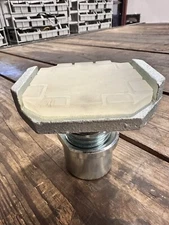 Challenger Lifts B2270 Square Rubber Style Double Screw Foot Pad Assembly Qty 1