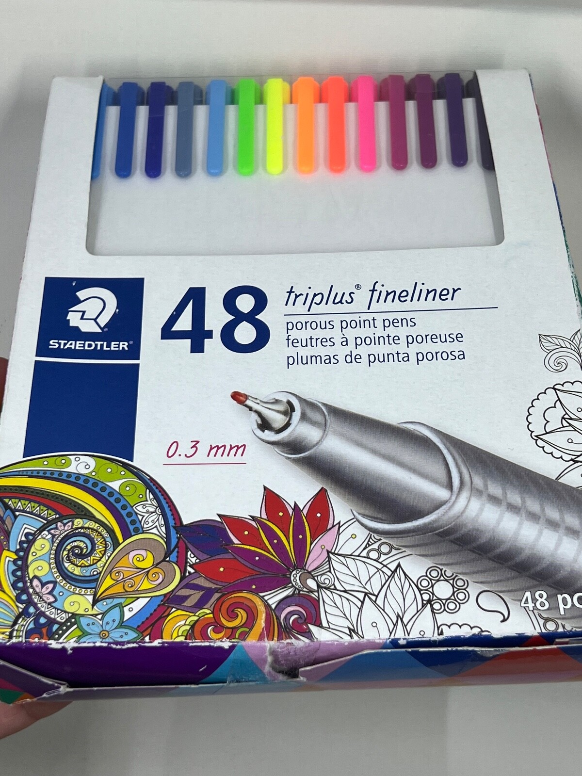 Staedtler Triplus Fineliner Porous Point Pens, 48pk
