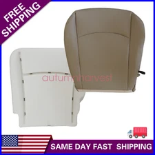 For 2009-2012 Dodge Ram 1500 Driver Seat Bottom Foam Cushion + Seat Cover Tan