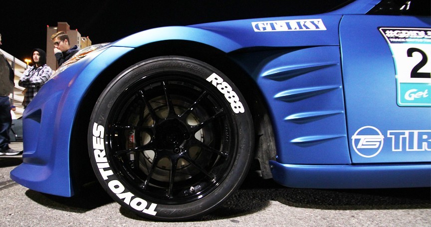 Tire Stickers - TOYO TIRES R888 - 1.25