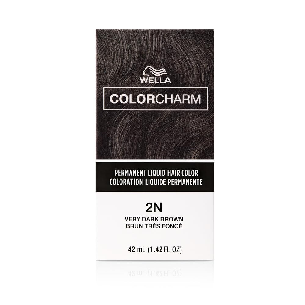 Charm Liquid Haircolor 211 Very Dark Brown 1.4 Oz - 3 Pack