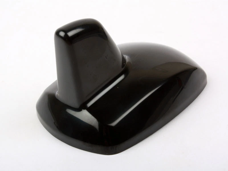 Antena ficticia aérea estática aleta de tiburón estilo Mercedes-Benz W212 negra ABS Foto 3 de 3