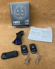 NEW Firstech / Compustar RF-1WR3-AP 1-Way, 1-Button, Remote Start Key-Fob Kit 