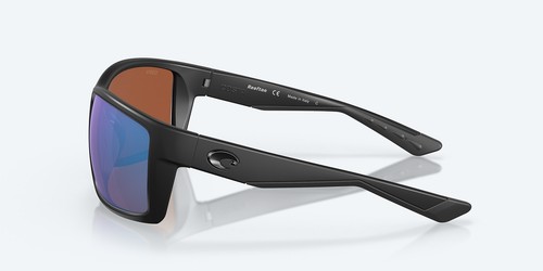 COSTA DEL MAR REEFTON BLACKOUT GREEN MIRROR 580G POLARIZED 64 mm SUNGLASSES - Picture 5 of 10