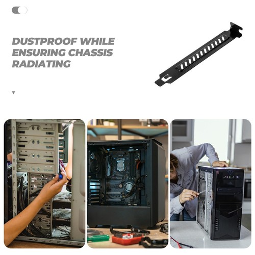 20 PCS Wärmeissipationsabdeckung PCI -Abdeckungen Staubbedeckung Für Computer - Bild 8 von 12