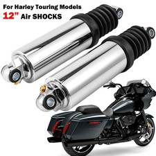 Chrome Air Shocks Absorbers Heavy Duty For Harley Electra Glide Road King Street