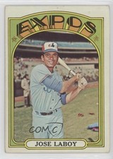 1972 Topps High # Coco Laboy Jose Laboy #727 0ae