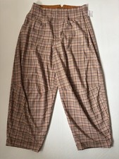 Free People Women's Plaid Pants Size 4