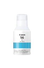 Canon GI56C Cyan Ink Bottle  Genuine Ink  Compatible with MAXIFY GX6050/GX615...