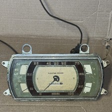 Vintage Oem 1937 Dodge Chrysler Floating Power Instrument Cluster. Vintage Oem 1937 Dodge Chrysler Floating Power Instrument Cluster.