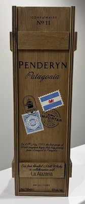 Penderyn-Icons Of Wales #11-Patagonia Single Malt Welsh Whisky Wooden Box