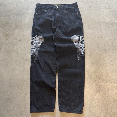 Vintage 2000s Game Time Y2K Tapout Inspired Skull Design