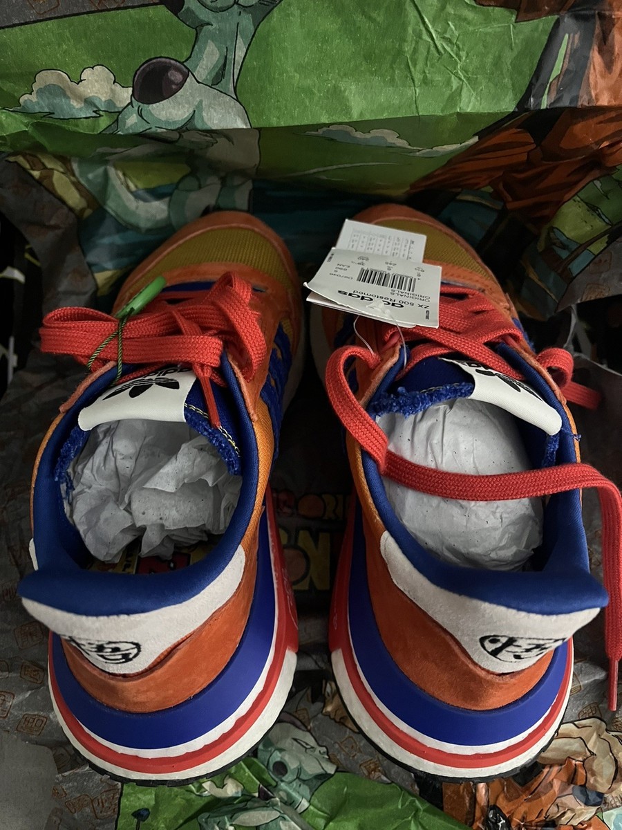 Adidas New Dragon Ball Z ZX 500 RM Son Goku D97046 Shoes Super