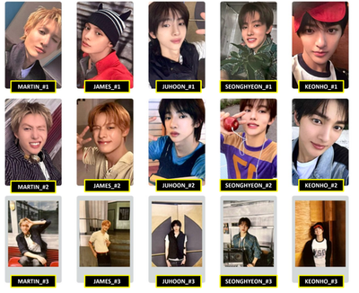 CORTIS 2026 SEASONS GREETINGS OFFICIAL PHOTOCARD PC | eBay