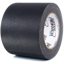 Real Premium Grade Black Gaffers Tape 4 Inch x 30 Yds Made in The USA  Heavy...
