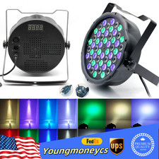 54x3W Beam Stage Light LED RGB Par Light DMX Party Club DJ Disco Show Light