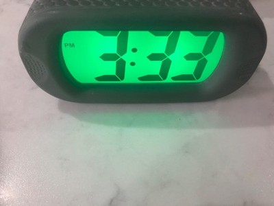 Silikon Jumbo LCD Smartlite  Digitaler Wecker,