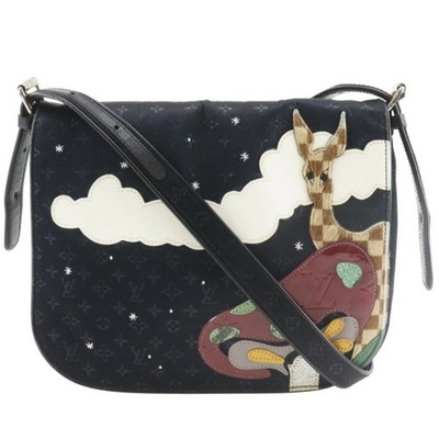 Louis Vuitton Musette Shoulder Bag Comte de Fait M92273 Monogram Satin x r0_0625