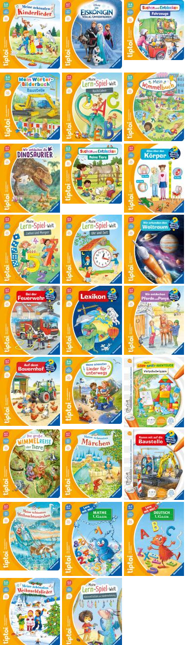 tiptoi®, verschiedene Bücher - zur Auswahl