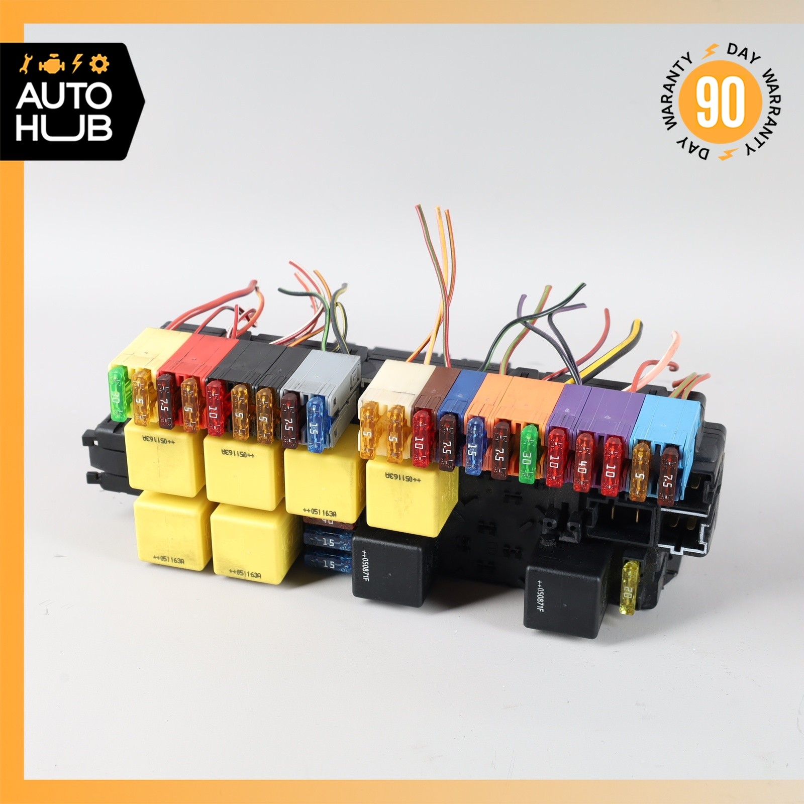 03-12 Mercedes R230 SL500 SL55 AMG Front Left SAM Fuse Box Control Module OEM