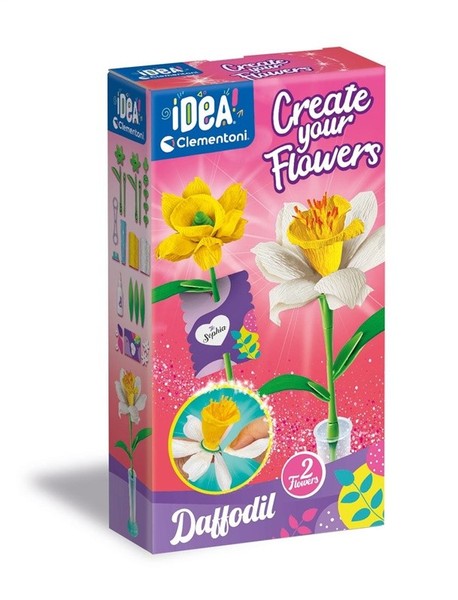 Clementoni Kreativset Daffodil Narzisse Bastelset Kunst FüR Kinder Ab 6-image