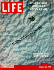 1960 Life  August 29 - U2 pilot convicted; Paul Anka; Gene Kelly; Stunt Mystery
