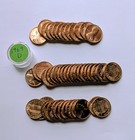50 Count 1969-D Lincoln Penny Roll Coin Tube UNC — photo 2