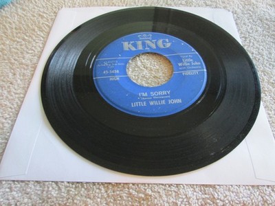 LITTLE WILLIE JOHN-The Very Thought Of You-I'm Sorry -KING 45 SOUL/R&B-HEAR