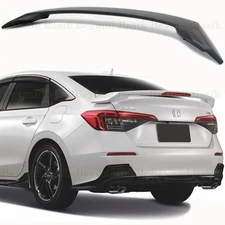 For 2022-2026 Honda Civic 4Dr Sedan Factory Style Trunk Spoiler Wing W/L PRIMER