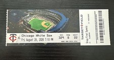 WALKER JENKINS 1ST HIT MLB DEBUT 8/28/2026 WHITE SOX VS. TWINS GAME TICKET