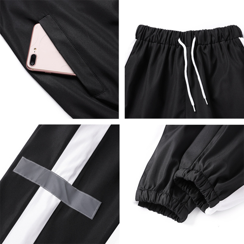 Mens Autumn Leisure 2-Piece Sportswear Pants Sports Suit Jogging Sweatshirt - Picture 5 of 22
