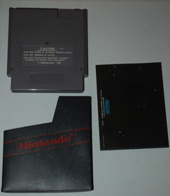 Golf NES Nintendo Cartridge w/ Manual Sleeve Tested