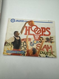 Hoops Nintendo NES CIB Complete In Box W/ Sleeve Manual Vintage