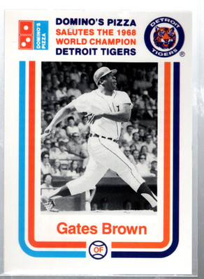 B3853- 1988 Tigers Domino's Detroit Baseball Cards -You Pick- 15+ FREE US SHIP