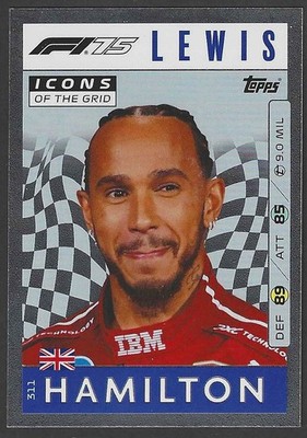 2025 Topps Turbo Attax #311 Lewis Hamilton Icons of the Grid | eBay
