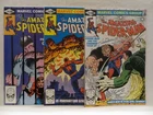 LOT OF 3 1981 AMAZING SPIDER-MAN COMICS..NO.217-219..MARVEL..HYDRO-MAN..SANDMAN!
