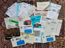 Camera instruction manuals Nikon Canon Sony Olympus Minolta etc