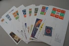 GB Collection of 12 Different MACHIN BOOKLET PANE First Day Covers FDCs