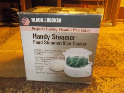 Handy Steamer ~ Food Steamer/Rice Cooker by Balck & Decker ~ HS80