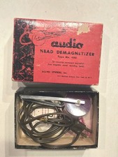 Vintage Audio Head Demagnetizer Type No.600 w/Original Box Working