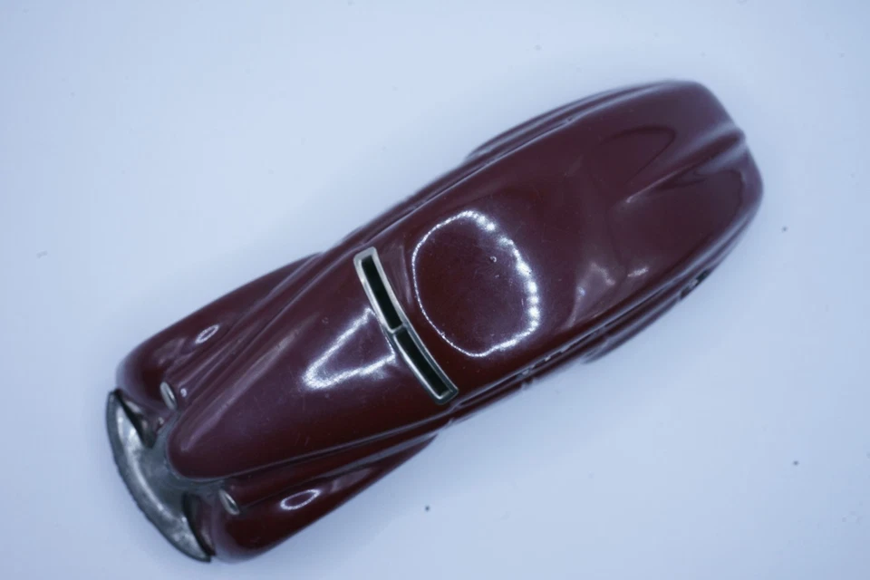 Schuco Patent Auto 1010 US Zone Wendeauto aus den 50ern - weinrot - original - Bild 2 von 4