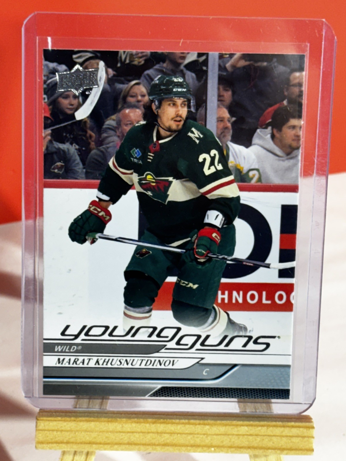 Upper Deck 2024-25 Series 1 Young Guns Marat Khusnutdinov Rookie #243 Wild 🔥